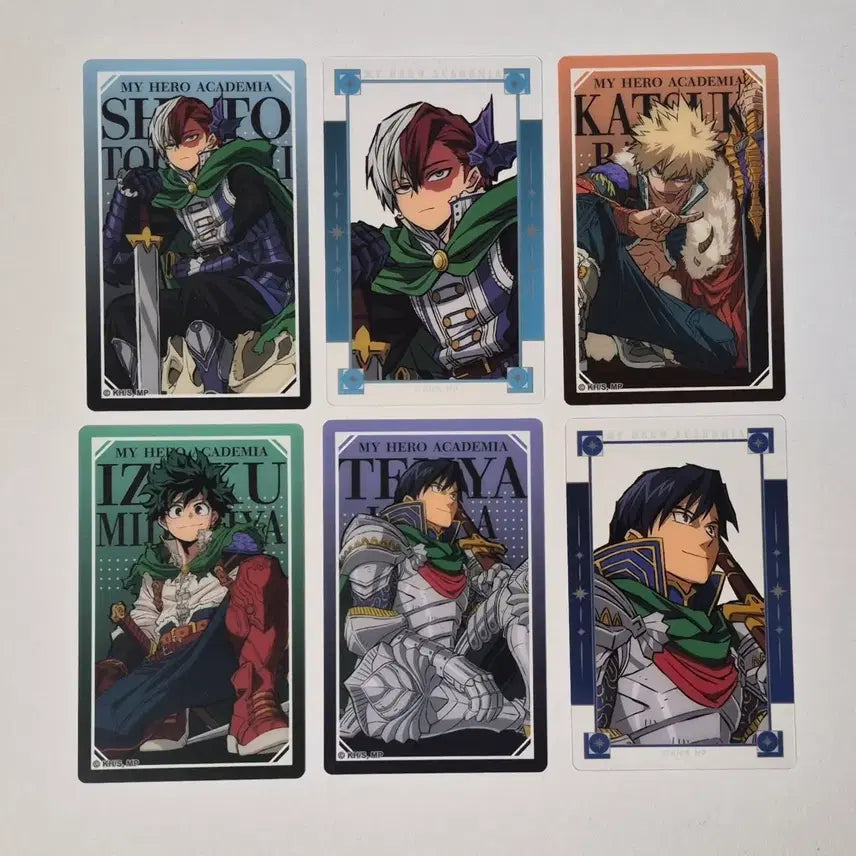 [BUNJANG] My Hero Academia Ten Girls Clear Card Bundle Set / 나히아 십걸 클리어카드 일괄 판매