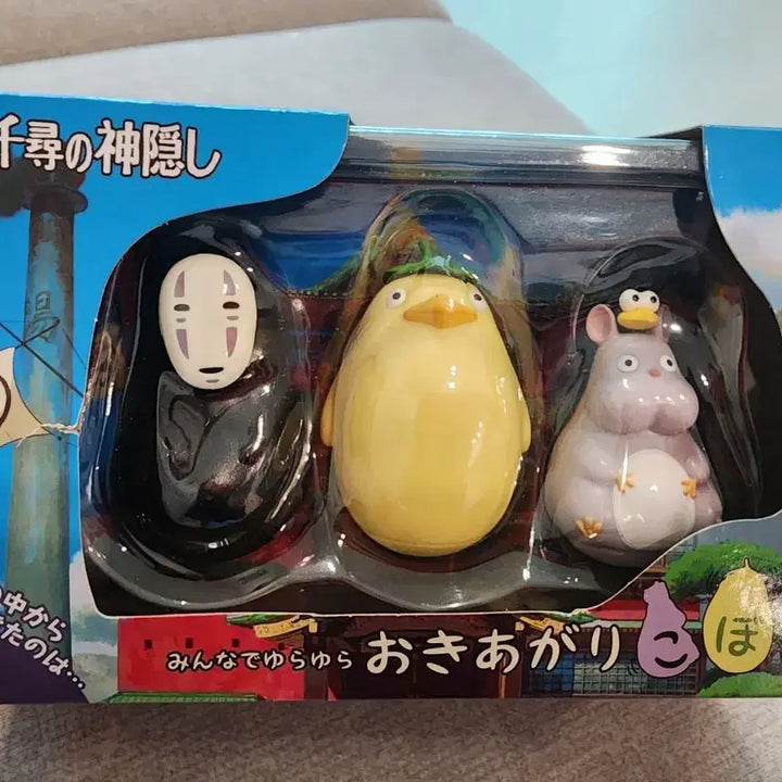 [BUNJANG] Spirited Away No-Face Figure 3-Piece Set / 센과 치히로의 행방불명 오뚜기 피규어 3종 세트
