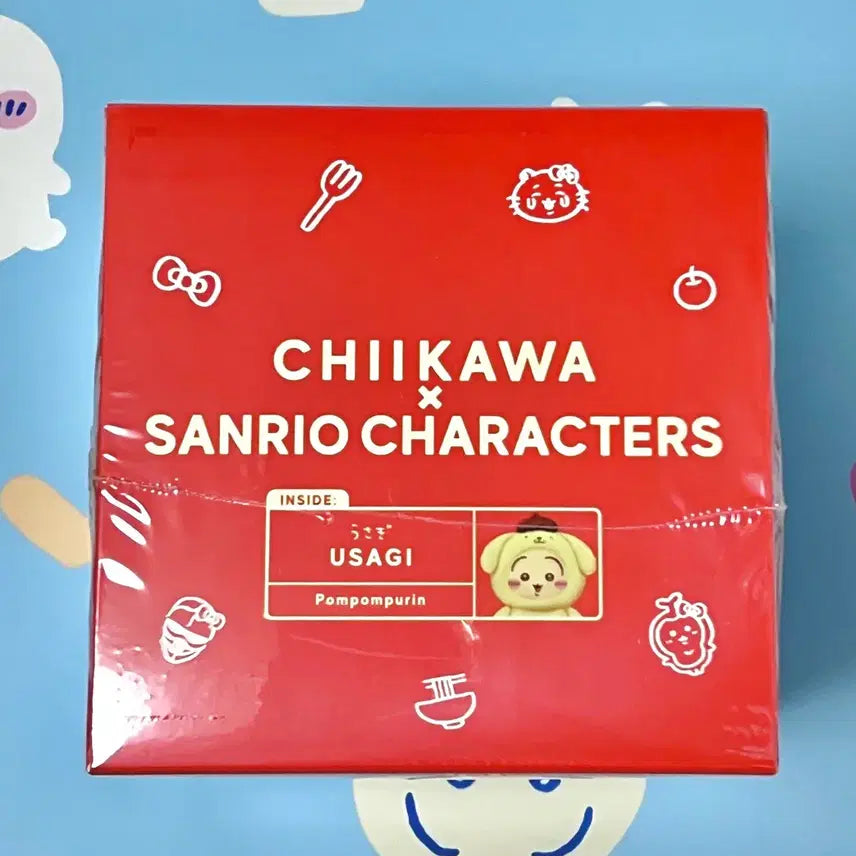 [BUNJANG] Chiikawa Sanrio Pompompurin Usagi Kirameko Mascot Plush / 치이카와 산리오 폼폼푸린 우사기 키라메코 마스코트 인형