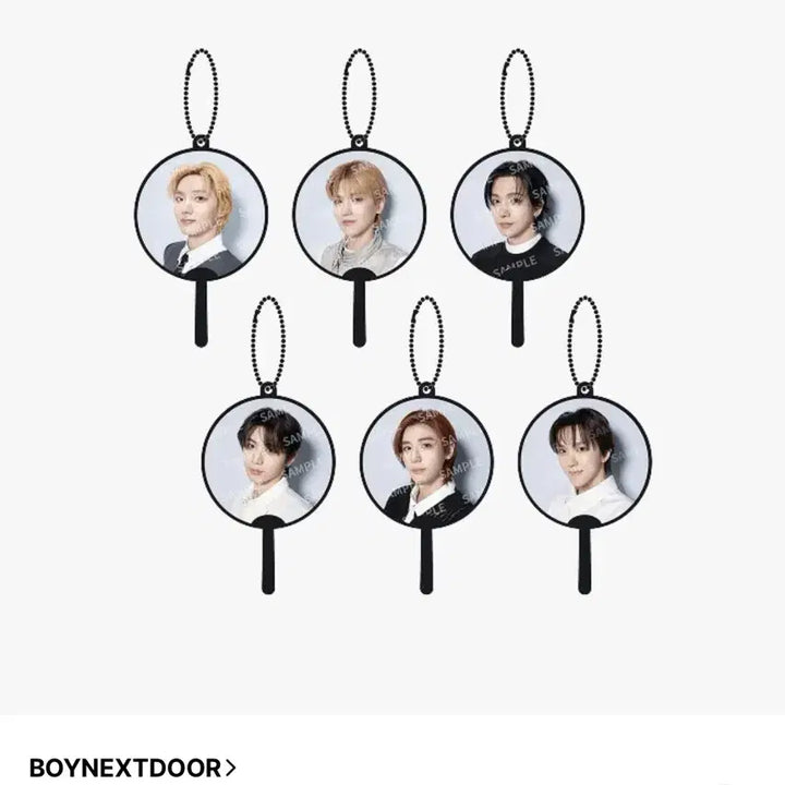 [BUNJANG] BOYNEXTDOOR Riwoo Mini Image Picket Keyring Lucky Draw / 보이넥스트도어 리우 미니 이미지 피켓 키링 럭드 원가양도