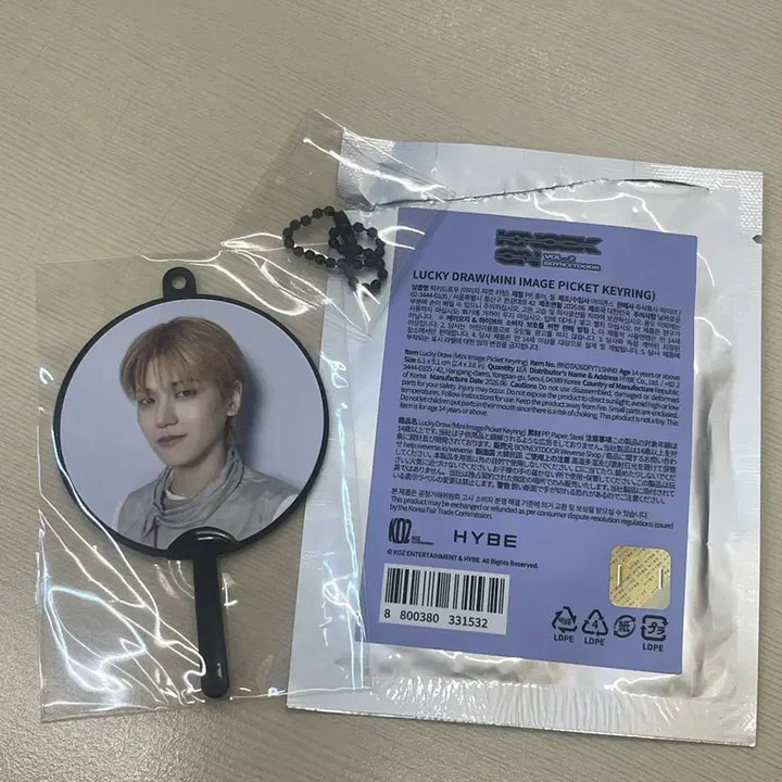 [BUNJANG] BOYNEXTDOOR Riwoo Mini Image Picket Keyring Lucky Draw / 보이넥스트도어 리우 미니 이미지 피켓 키링 럭드 원가양도