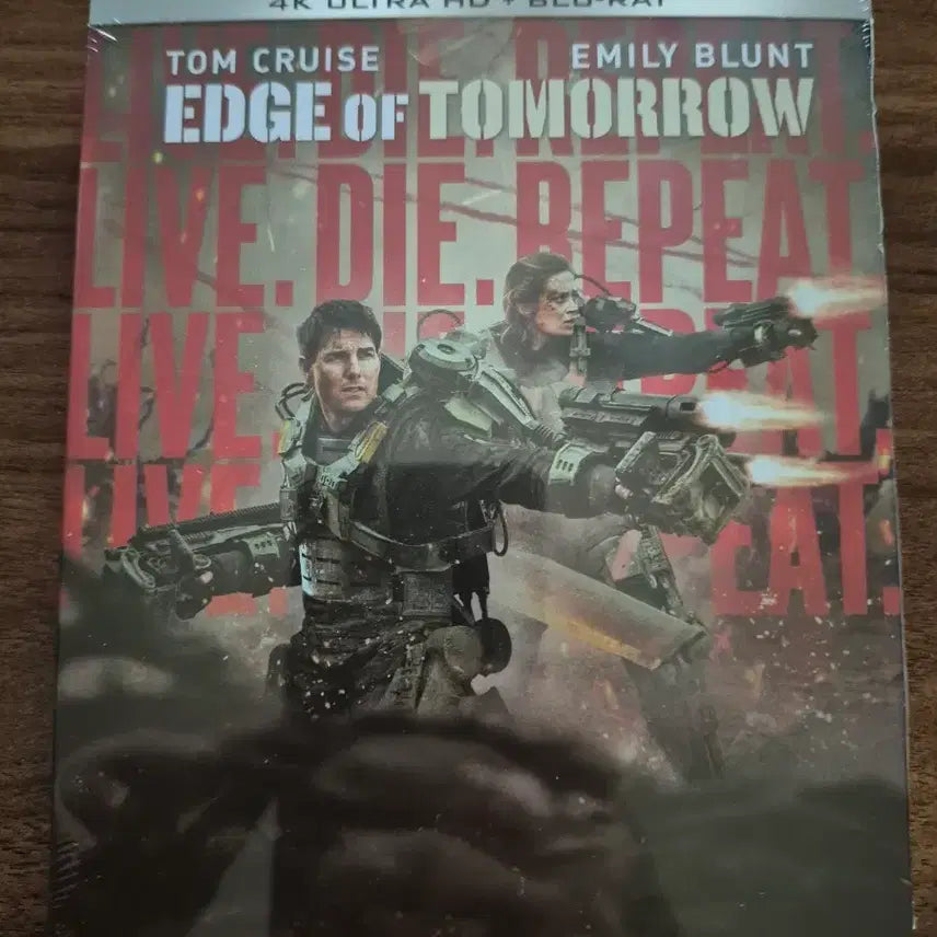 [BUNJANG] Edge of Tomorrow 4K Steelbook Blu-ray (Unsealed) / 엣지 오브 투모로우 4K 스틸북 블루레이 미개봉