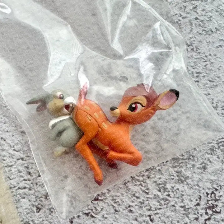 [BUNJANG] Disney Bambi &amp; Tinkerbell Figurine Set (2 Types) / 푸티토 디즈니 밤비 &amp; 팅커벨 피규어 2종