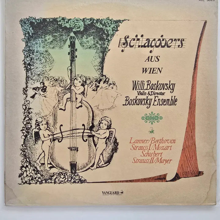 [BUNJANG] Willi Boskovsky, Boskovsky Ensemble Schlagobers aus Wien LP / 마리아의 왈츠 LP/ 빌리 보스코프스키, 보스코프스키 앙상블 - Willi Boskovsky, Boskovsky Ensemble - Schlagobers aus Wien/ NM
