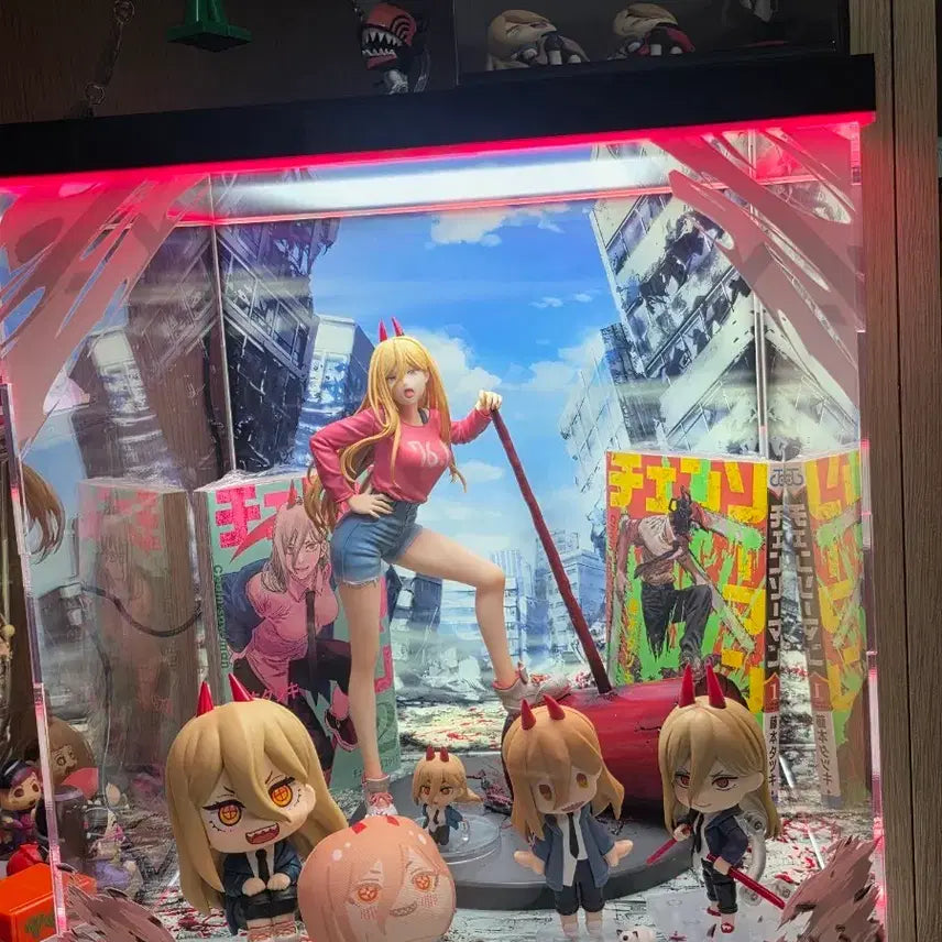 [BUNJANG] Chainsaw Man Power Figure Set / 체인소 맨 파워 피규어 세트