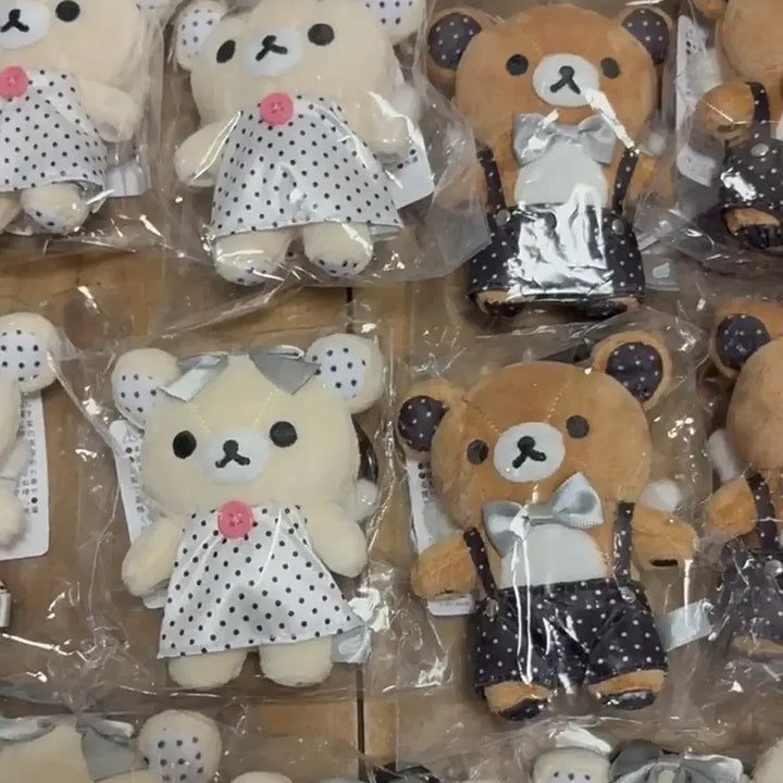 [BUNJANG] San-X Rilakkuma Korilakkuma Plush Set / 산엑스 리락쿠마 코리락쿠마 인형 새상품 세트