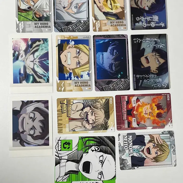 [BUNJANG] My Hero Academia Midoriya Dabi Toga Paka Snap Myde Card Bundle Set / 히로아카 나히아 나의히어로아카데미아 미도리야 다비 토가 파샤 스냅마이드 카드 일괄
