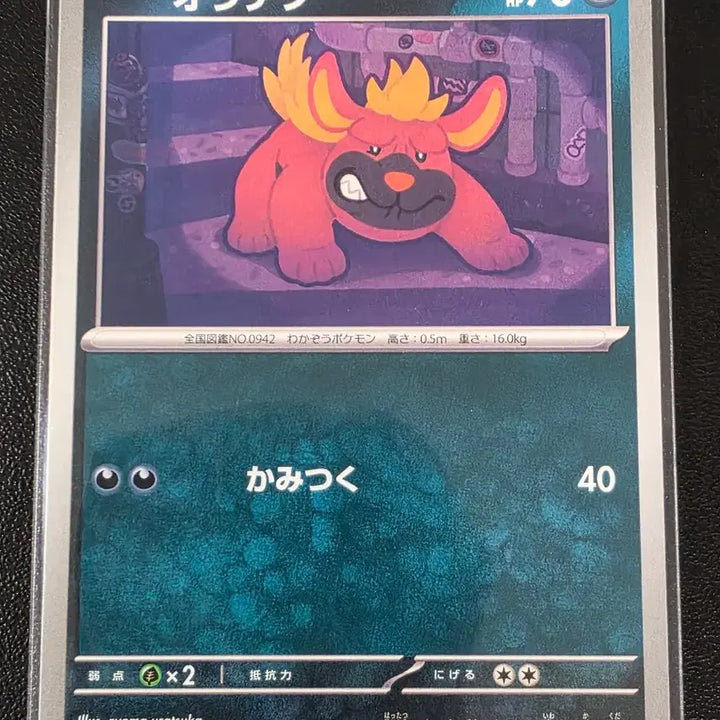 [BUNJANG] Pokemon Card Aura Tif C Abyss Eye (Japanese) / 포켓몬 카드 오라티프 C 어비스아이 (일어판)