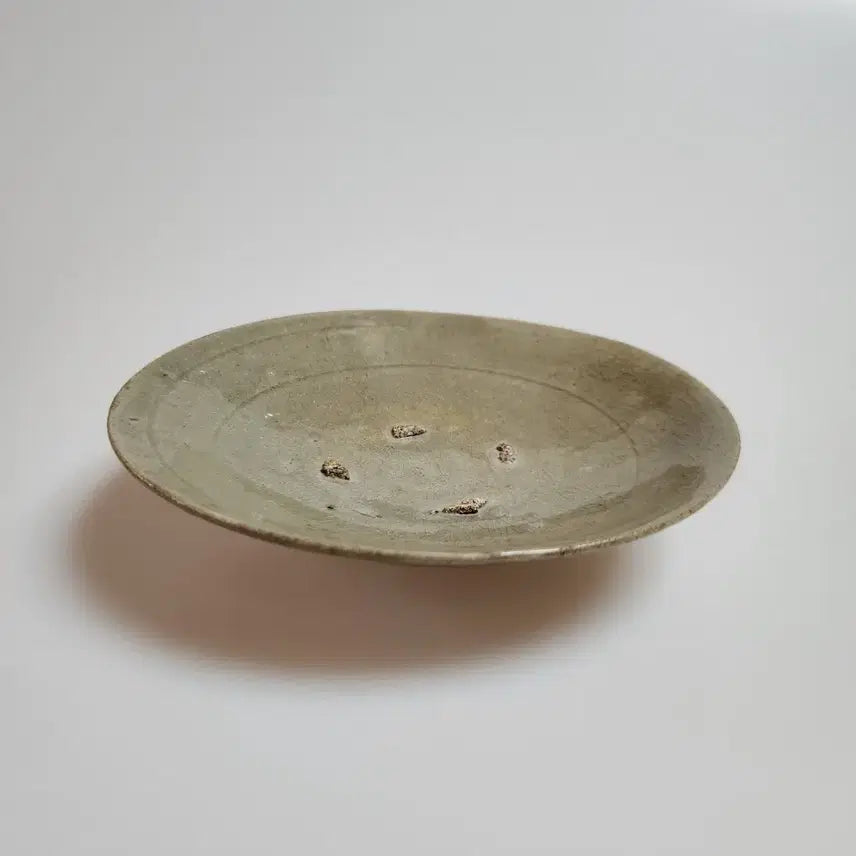 [BUNJANG] Antique Goryeo Dynasty Celadon Plate / 골동품 고려시대 제작된 고려청자 접시