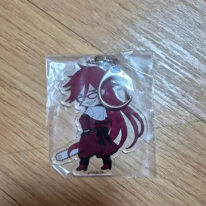 [BUNJANG] Black Butler Grell Sutcliffe Keyring / 흑집사 그렐 키링