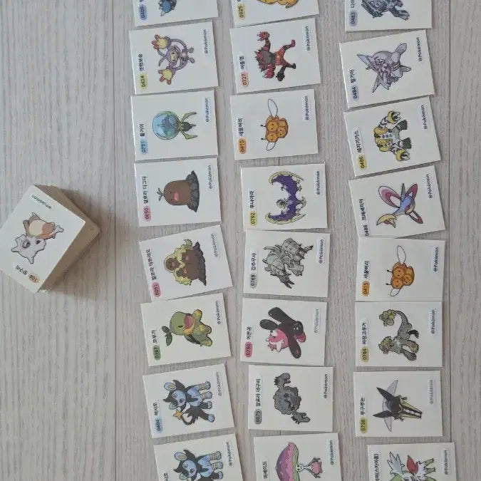 [BUNJANG] Pokemon Stickers Season 4 Bundle Set / 포켓몬띠부씰 시즌4  일괄판매