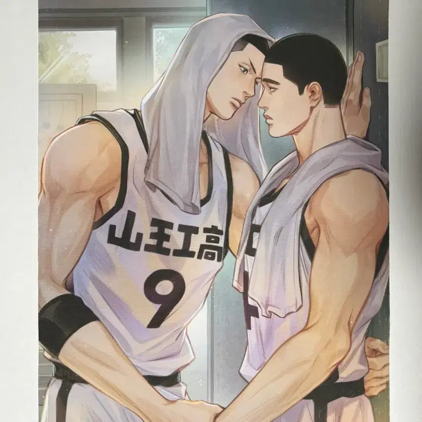 [BUNJANG] Slam Dunk San Wang Woo Sung-myung Heon Woo Woo-myung A3 Scroll Poster / 슬램덩크 산왕 우성명헌 우명 족자봉 포스터 A3