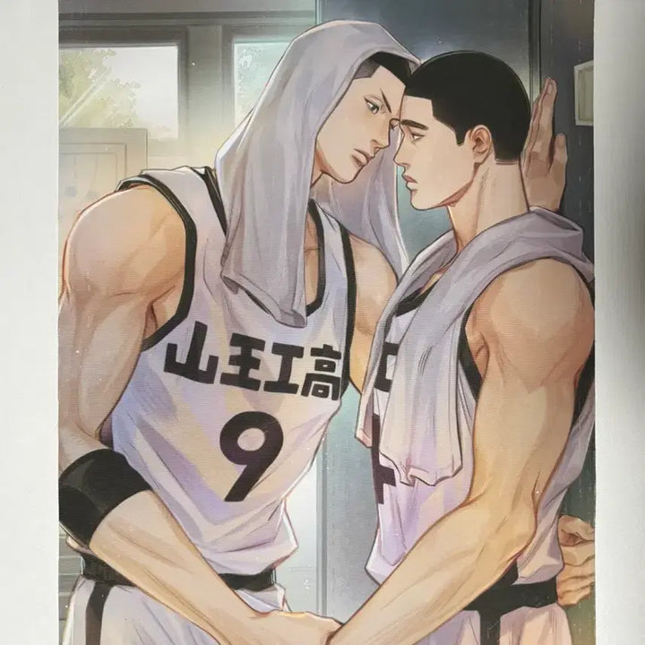 [BUNJANG] Slam Dunk San Wang Woo Sung-myung Heon Woo Woo-myung A3 Scroll Poster / 슬램덩크 산왕 우성명헌 우명 족자봉 포스터 A3