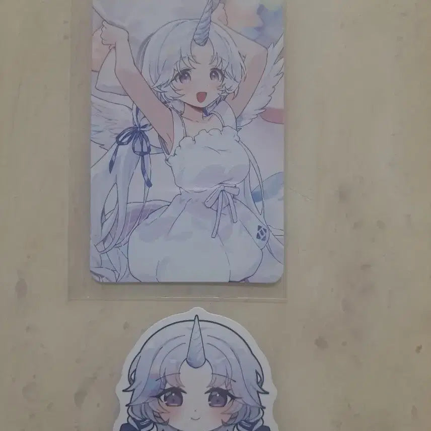 [BUNJANG] Stellive Yuuni Photocard &amp; Sticker Set / 스텔라이브 유니 포토카드&amp;스티커