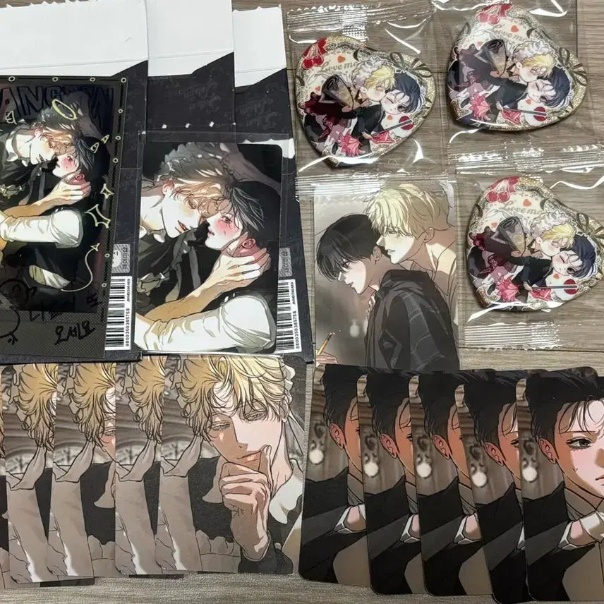 [BUNJANG] Le Bom Romance Apocalypse Photo Pack Can Badge Lucky Draw Photocard / 레봄 낭만묵시록 낭묵 포토팩 캔뱃지 컬포 특전 포카