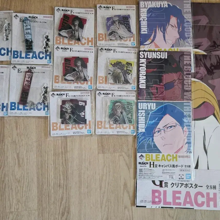[BUNJANG] Bleach E F G H Special Prize Figures Bundle Set / 블리치 e f g h상 하위상 일괄 팝니다