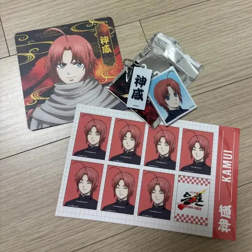 [BUNJANG] Gintama Yoshikawa Pan-Up Kamui Set / 은혼 요시와라 판업_카무이 3종 일괄