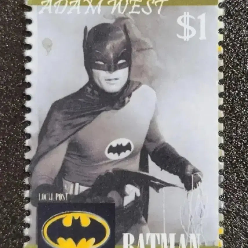 [BUNJANG] Foreign Stamp Batman Memorial Stamp / (외국우표) 슈퍼 히어로 배트맨기념 우표
