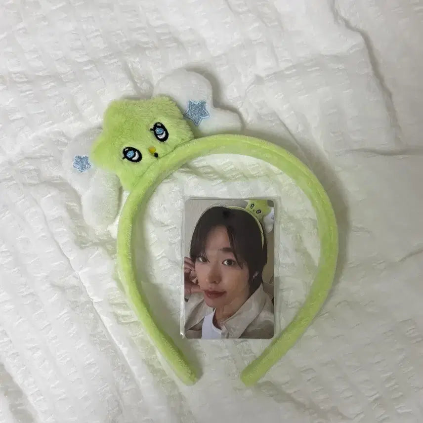 [BUNJANG] NCT WISH Riiku Everland Chewi Headband Photocard / Nctwish 엔시티위시 에버랜드 위츄머리띠 리쿠포카