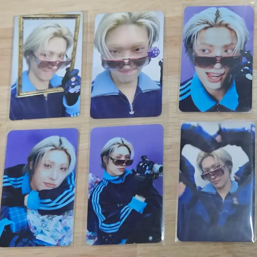 [BUNJANG] ATEEZ Aniteez Mingi Bundle Set Photocard (Sealed) / 에이티즈 애니티즈 팝업 특전 &amp; 트레카 등 민기 포카 일괄 미개봉 양도