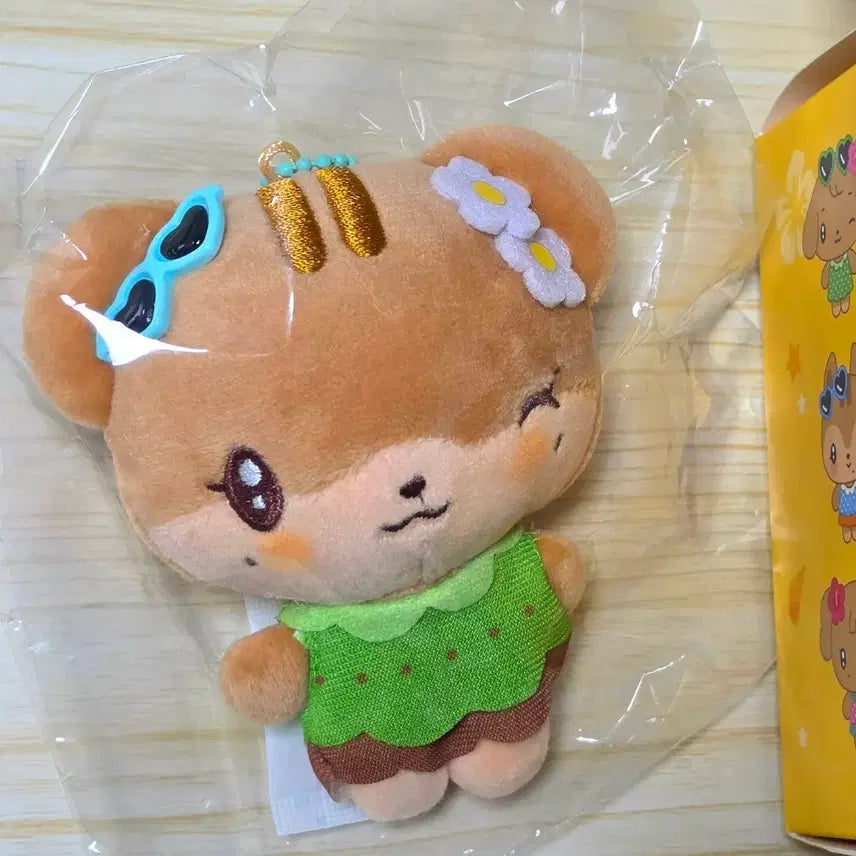 [BUNJANG] MINIVE Tanning "Reongi" (IVE Leeseo) Plush Keychain / 미니브 태닝 이랑이 (아이브 이서)