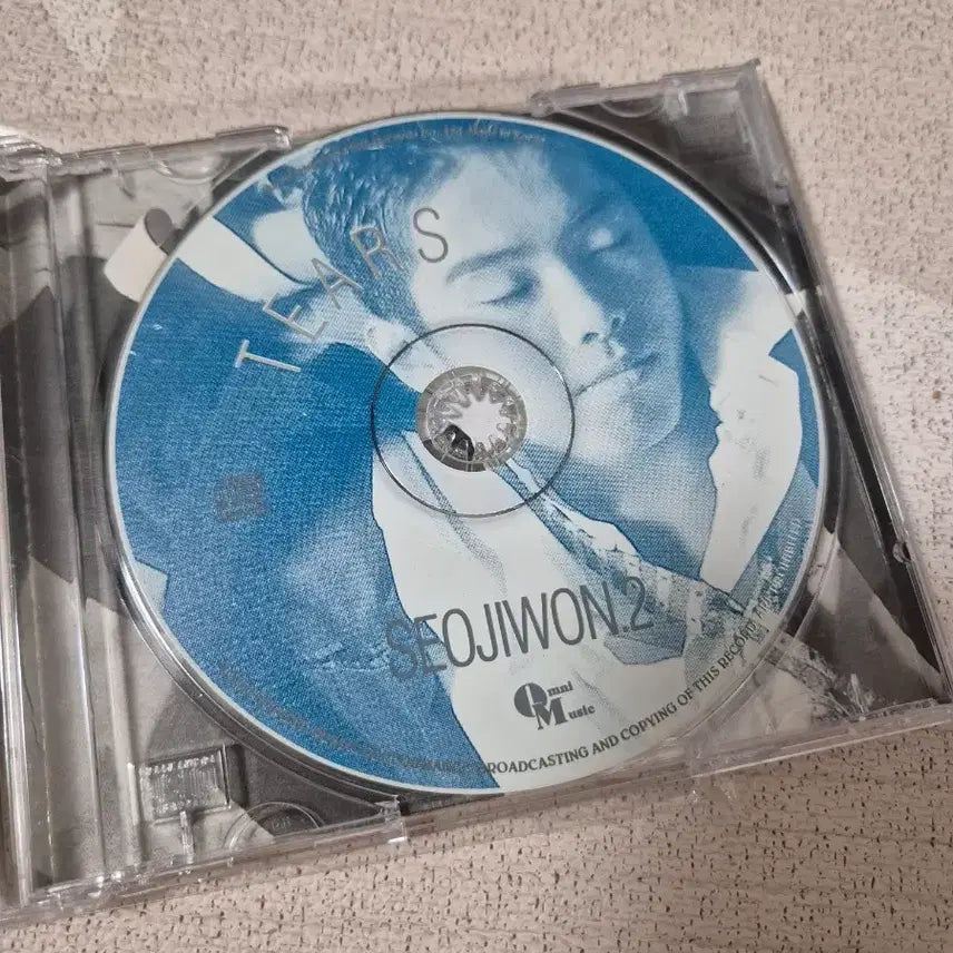 [BUNJANG] Seo Ji Won 2nd Album TEARS Unsealed CD / 서지원 2집 TEARS 개봉 CD