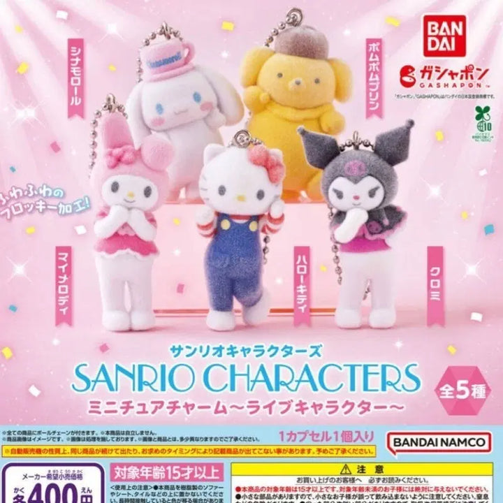 [BUNJANG] Sanrio Long Legged Live Characters Floki Gacha Hello Kitty My Melody / 산리오 롱다리 라이브 캐릭터즈 플로키 가챠 헬로키티 마이멜로디