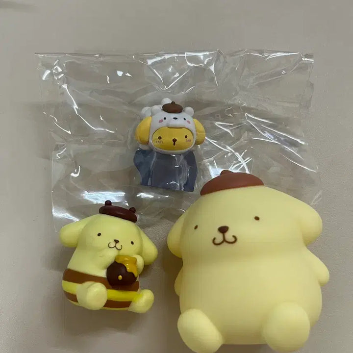 [BUNJANG] Sanrio Pompompurin Ice Gacha / 산리오 가챠 3개 (폼폼푸린) 일괄