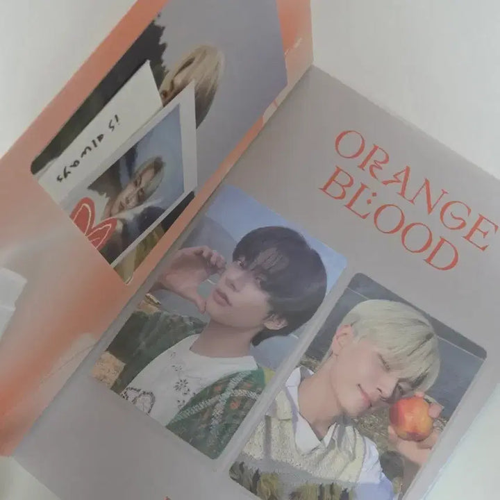 [BUNJANG] ENHYPEN Orange Blood J Version Photocard / 엔하이픈 오렌지블러드 엔진반 제이 버전 포카 포함