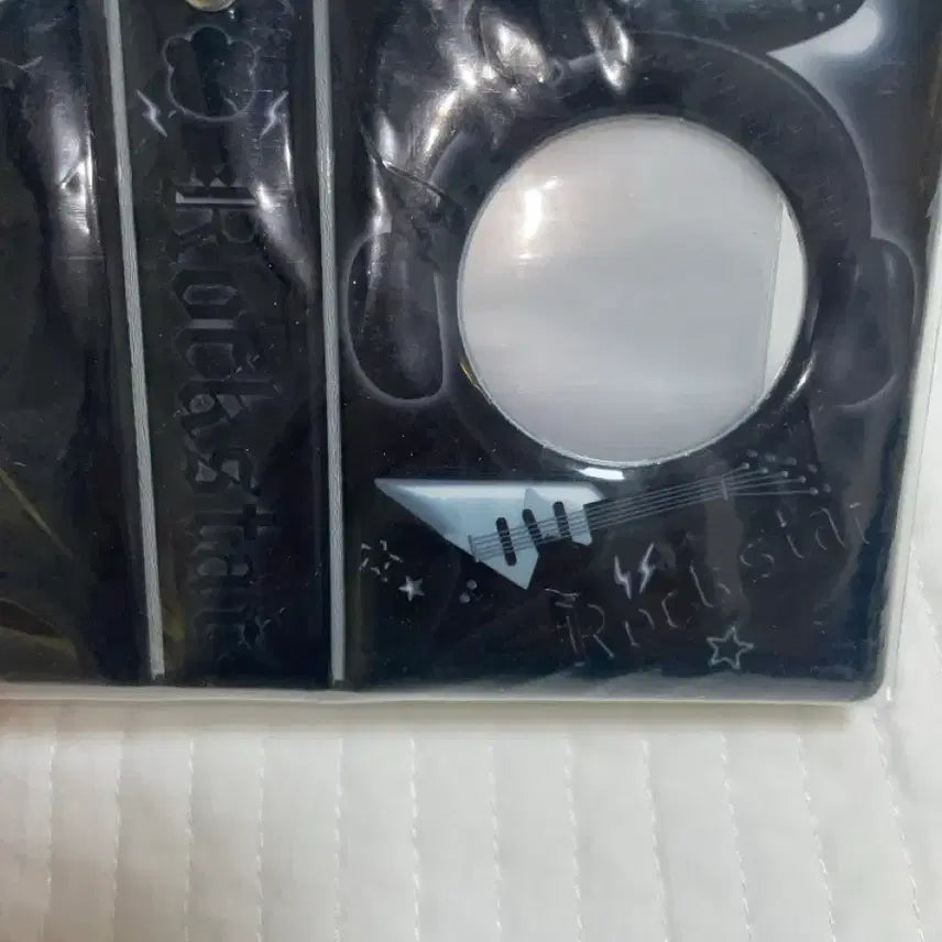 [BUNJANG] Ducky World Rockstar Photocard Binder Rabbit Ears Black / 미개봉 더키월드 락스타 콜북 토끼귀 블랙