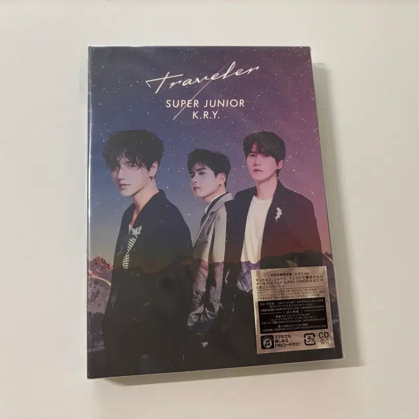 [BUNJANG] Super Junior K.R.Y. Traveler Japanese Single 3-Member Version / 슈퍼주니어 K.R.Y. 일본 싱글 Traveler 3인버젼