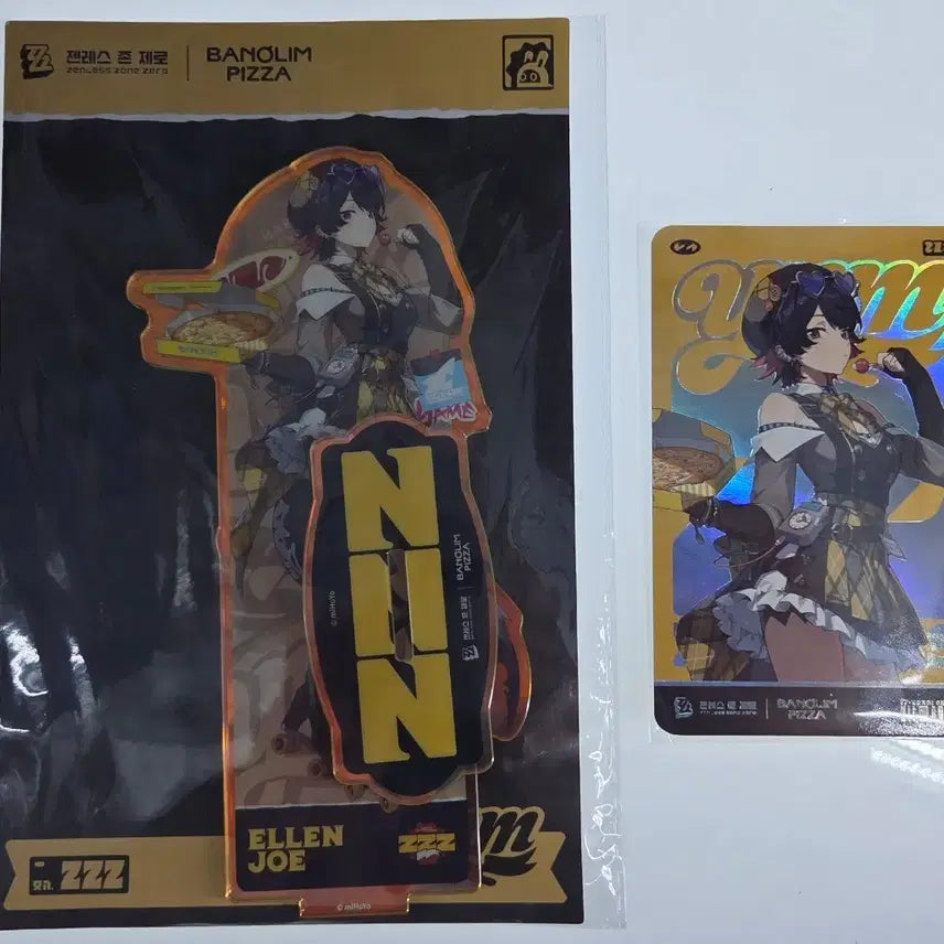 [BUNJANG] Zero John Zero Ellen Acrylic Stand Photocard / 반올림피자 젠레스 존 제로 엘렌 조 아크릴스탠드 포토카드