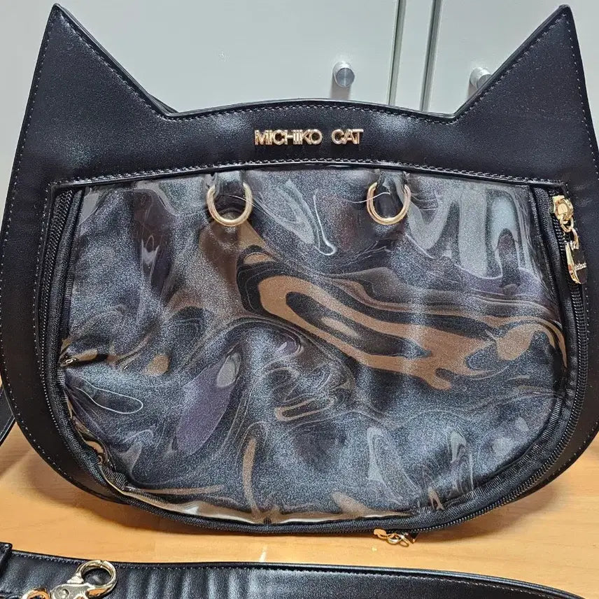 [BUNJANG] Michiko Cat Black Cat Ita Bag / 미치코캣 이타백 검정 고양이 가방