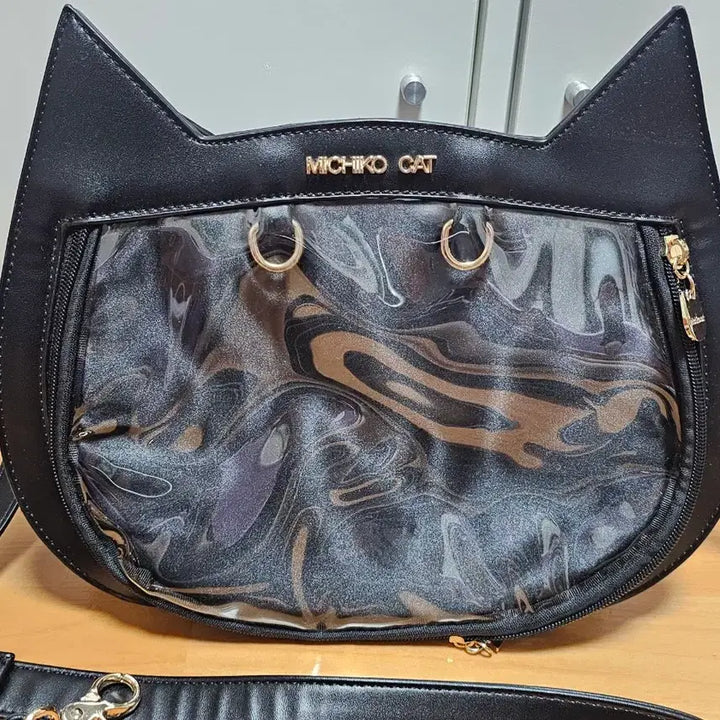 [BUNJANG] Michiko Cat Black Cat Ita Bag / 미치코캣 이타백 검정 고양이 가방