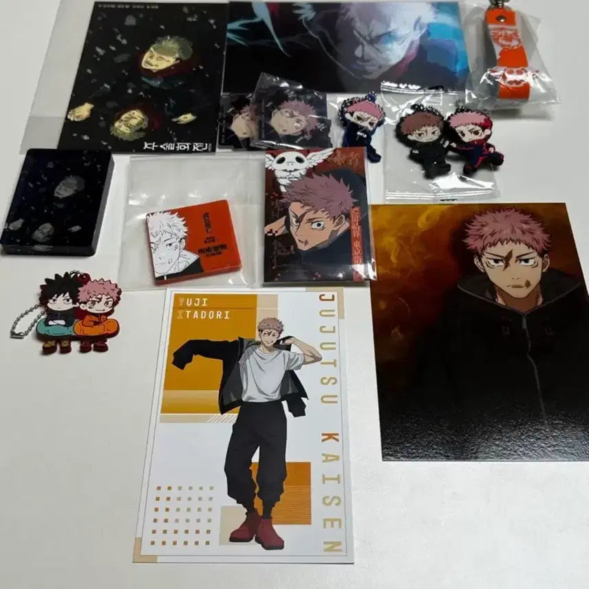 [BUNJANG] Jujutsu Kaisen Yuji Itadori Merchandise Bundle / 주술회전 이타도리 유지 굿즈