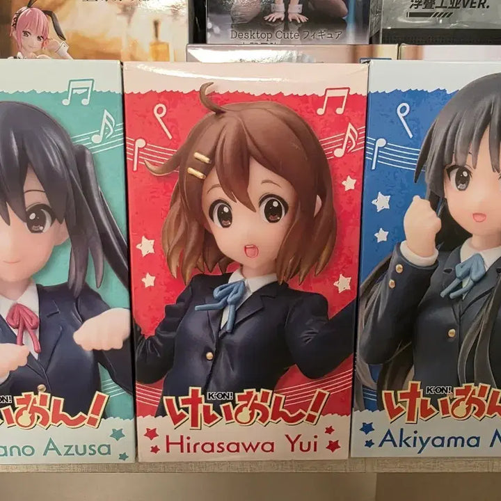 [BUNJANG] K-ON! Taito Coreful 3-Member Set (Unsealed) / 일괄 택포)케이온 타이토 코어풀 3종