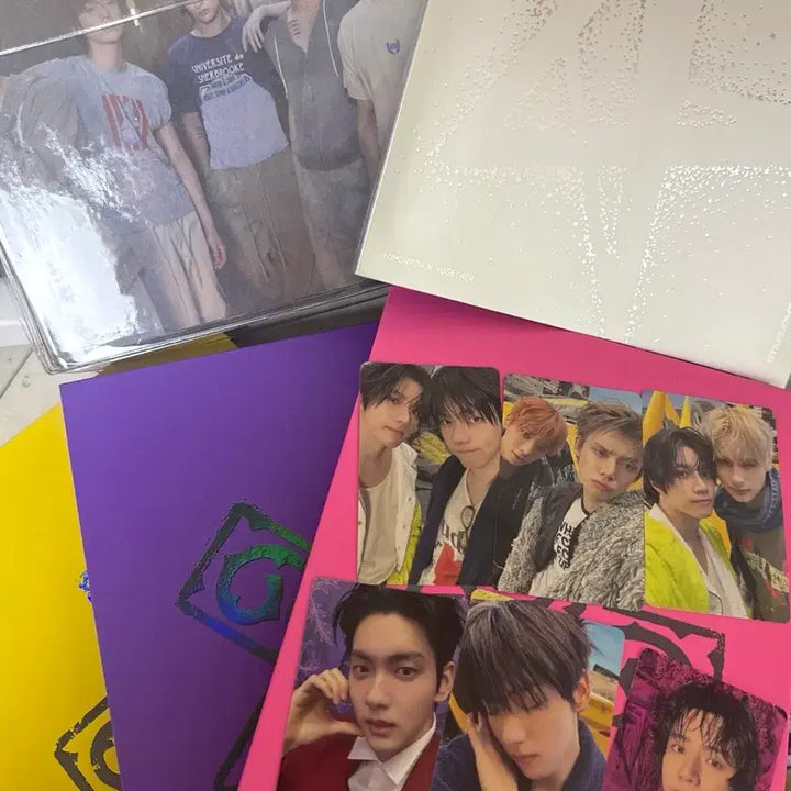 [BUNJANG] TXT (TOMORROW X TOGETHER) 5 Albums + 6 Photocards Bundle Set / 투바투 TXT 앨범 5권 + 연준 수빈 범규 태현 휴닝카이 포카 6장 일괄 판매
