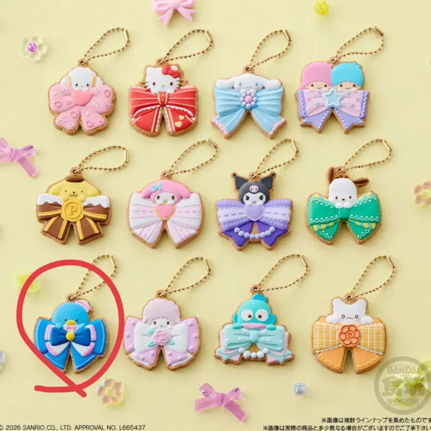 [BUNJANG] Bandai Sanrio Characters Cookie Charm Tuxedo Sam / 반다이 산리오 캐릭터즈 쿠키 참 턱시도샘