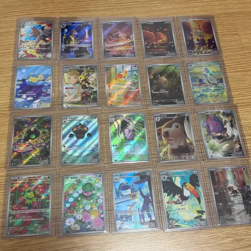 [BUNJANG] Pokemon Card Bundle Set - SAR, AR, Promo, Trainer Cards &amp; Case / 포켓몬 카드 일괄판매