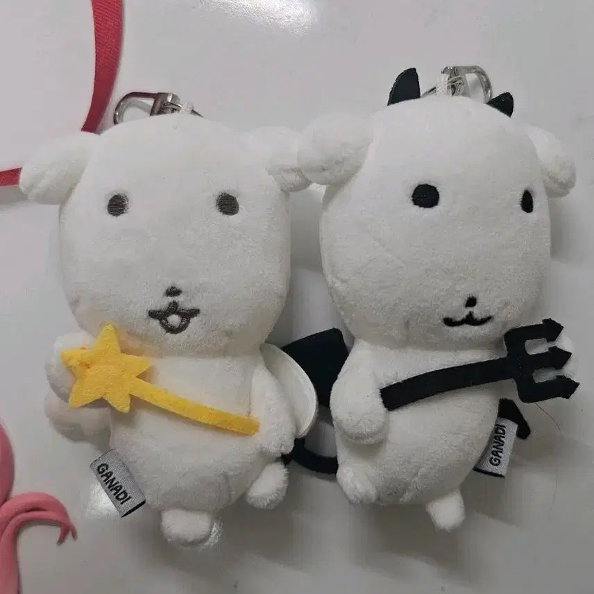 [BUNJANG] GANADI Angel Devil Keyring Pop-up Doll Duo Character / 가나디 천사악마 키링 팝업 인형 듀 캐릭터