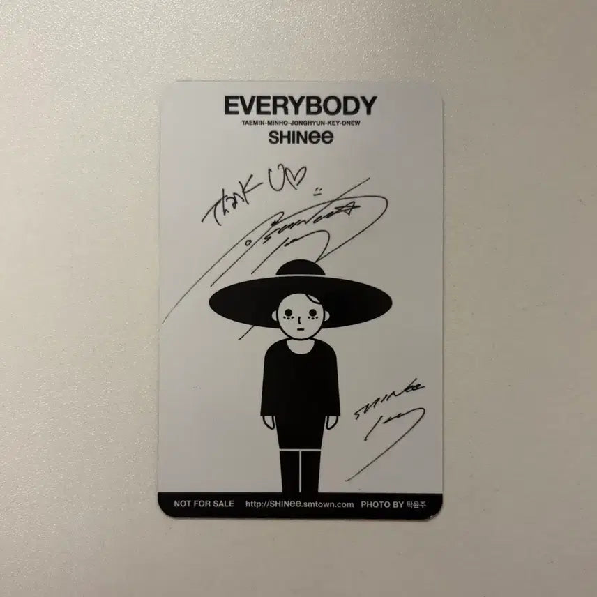[BUNJANG] SHINee Everybody Key Photocard / 샤이니 에브리바디 키 포카