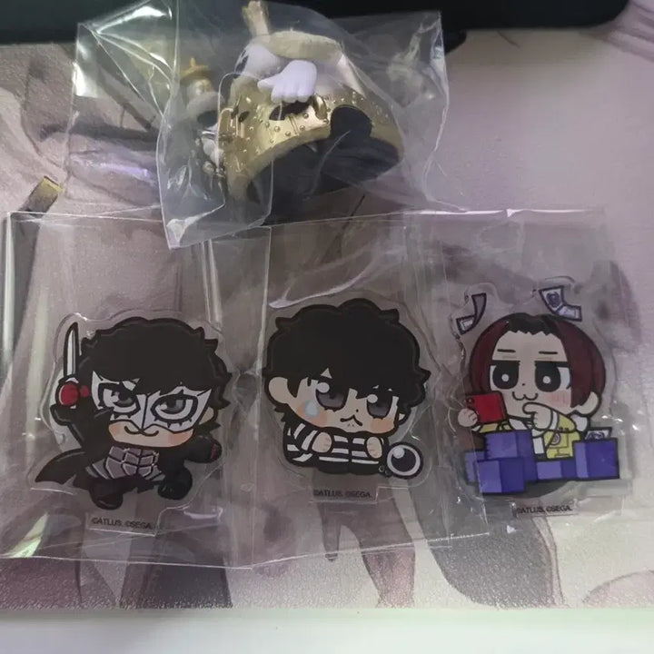 [BUNJANG] Persona 5 Protagonist Bukubu Collaboration Acrylic Stand / 페르소나5 주인공 부쿠부 콜라보 아크릴 스탠드 판매