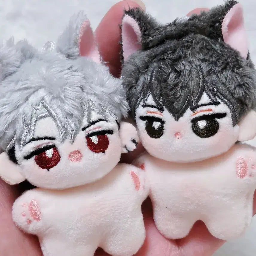 [BUNJANG] PLAVE Myeong-Deng-Nyangz 5cm Plush Set (Eunho, Hamin) / 묭댕냥즈,plave,플레이브 비공식 5깅 ,5cm,묭댕냥즈 묭은호+묭하민 5깅 세트