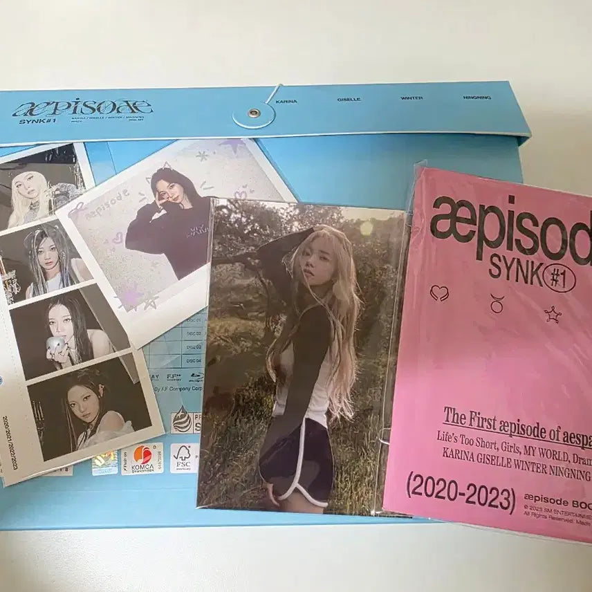 [BUNJANG] Aespa Blu-ray DVD Bundle Set / 에스파 블루레이 DVD 일괄