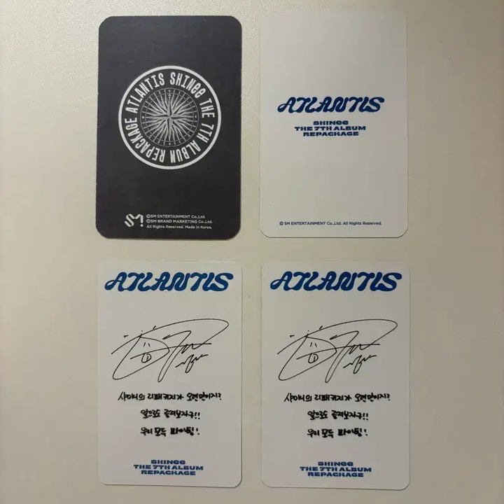 [BUNJANG] SHINee Onew Atlantis Photocard Bundle Set / 샤이니 아틀란티스 온유 포카 일괄