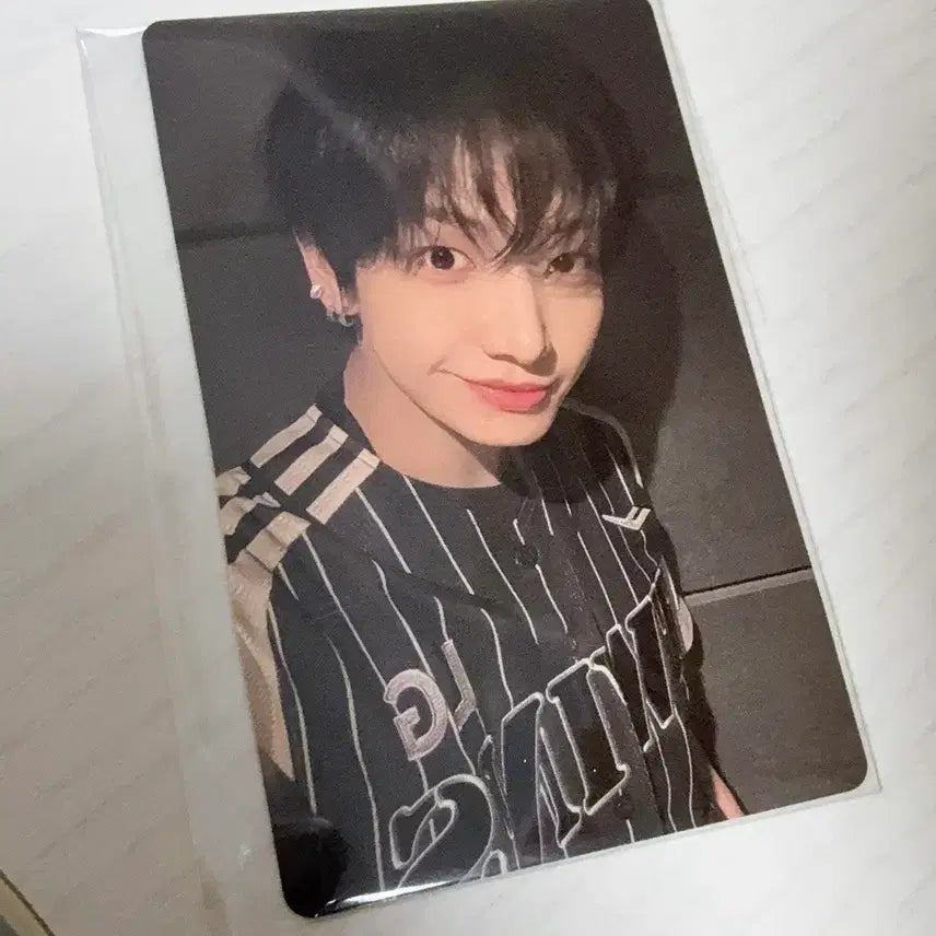 [BUNJANG] NCT Jaehyun LG Baseball Pitch Lucky Draw Photocard / 위버스 팬싸 특전 포카 미공포 명재현 lg 시구