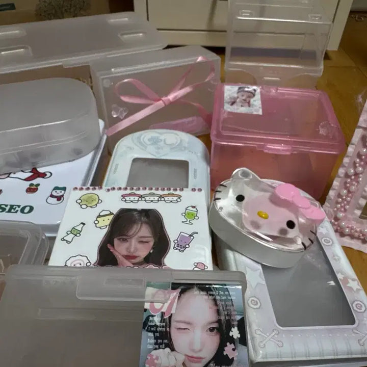 [BUNJANG] IVE Photocard Storage Bundle Set / 일괄)포카포장 통 팔아요! 아이브통 아이돌 포포통