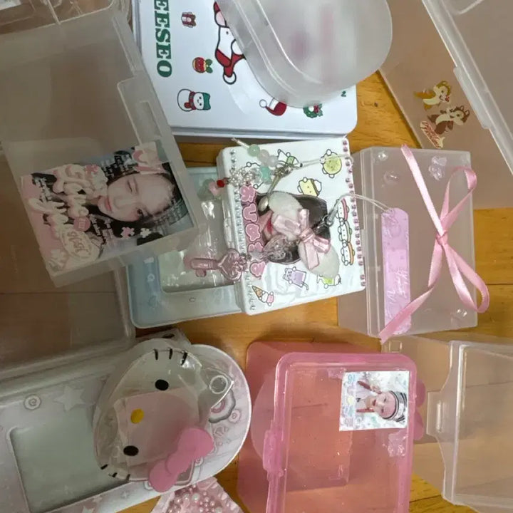 [BUNJANG] IVE Photocard Storage Bundle Set / 일괄)포카포장 통 팔아요! 아이브통 아이돌 포포통