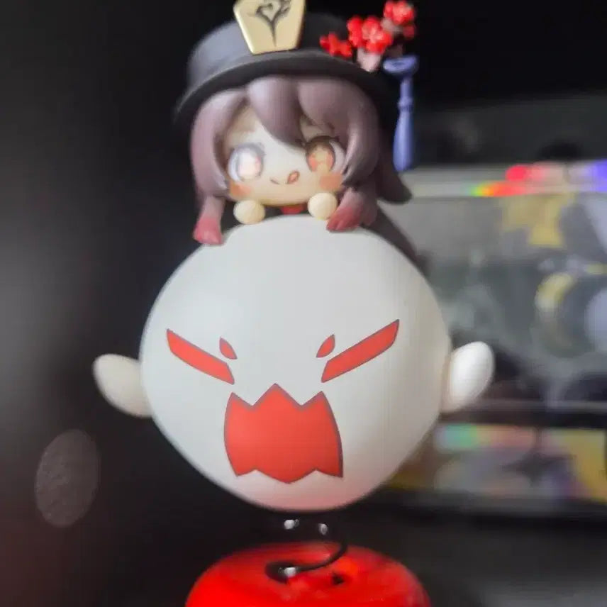 [BUNJANG] Genshin Impact Hu Tao Bobblehead Figure / 원신 호두 흔들흔들 피규어