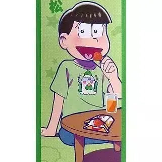 [BUNJANG] Osomatsusan Lawson Collaboration Mini Tapestry Choro-matsu / 오소마츠상 로손 콜라보 미니 태피스트리 쵸로마츠 3